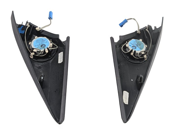 Thumbnail 4: 2006 BMW Z4 (E85/E86) L/R DOOR MIRROR TRIANGLE HIFI TWEETER SET/2 (Black)