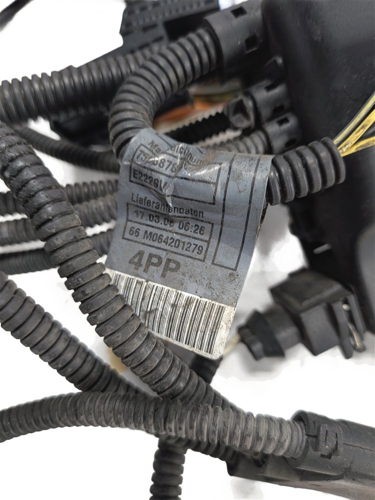 Thumbnail 8: 2006 BMW Z4 (E85/E86) 3.0L (N52) ENGINE MOTOR WIRE WIRING HARNESS LOOM