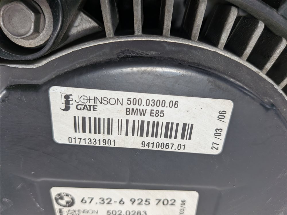 Thumbnail 10: 2003-2008 BMW Z4 (E85) RADIATOR ELECTRIC COOLING FAN w/ SHROUD (400 WATT)