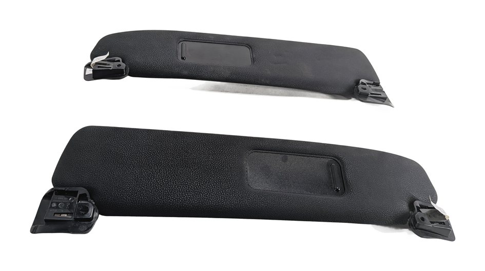Thumbnail 3: 2003-2008 BMW Z4 (E85) FRONT LEFT & RIGHT SUN VISOR SUNVISOR SET (Black)