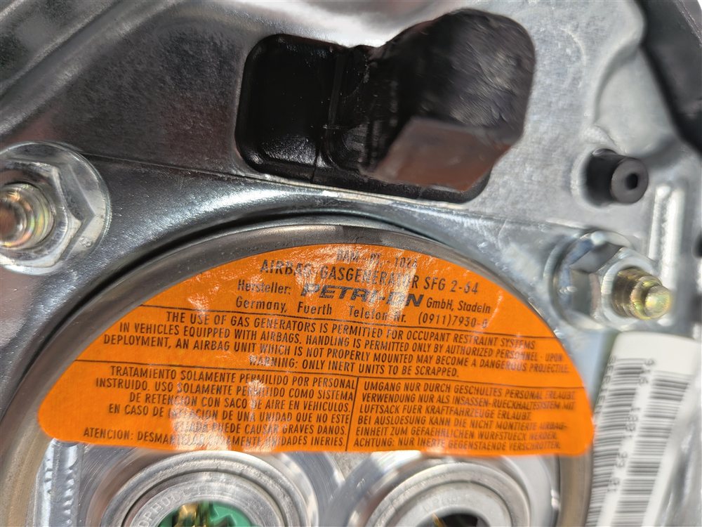 Thumbnail 8: 2003-2008 BMW Z4 (E85) LEFT FRONT DRIVER 3-SPOKE STEERING WHEEL AIRBAG AIR BAG