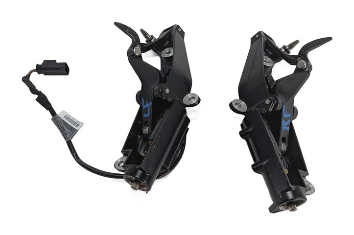 Thumbnail 4: 2006 BMW Z4 (E85) FRONT CONVERTIBLE TOP ROOF LOCK LATCH LEFT & RIGHT SET/2