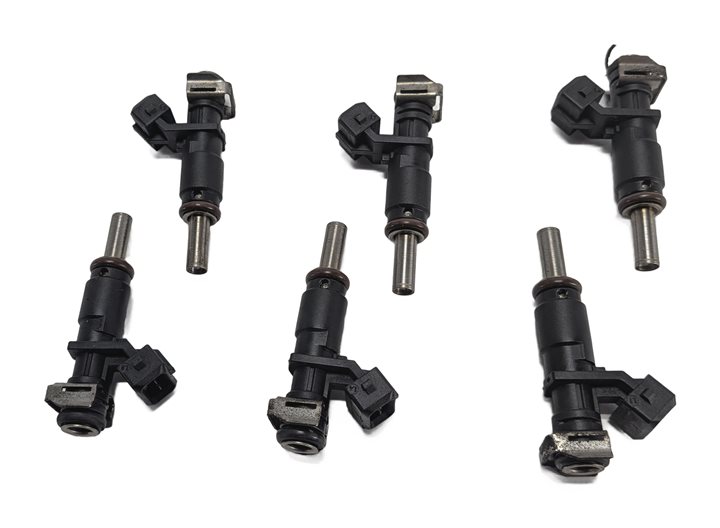 Thumbnail 2: 06-13 BMW 3 5 SERIES X3 X5 Z4 E46 E60 E70 E85 E90 3.0L N52 FUEL INJECTOR SET
