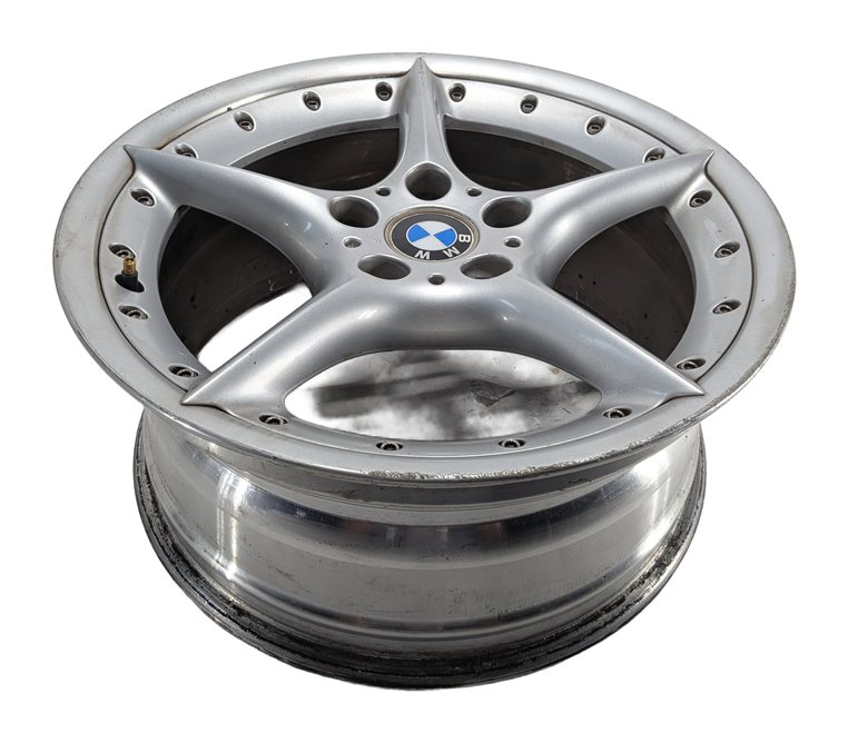 Thumbnail 3: 2003-2008 BMW Z4 (E85) 18x8 FRONT 5-SPOKE ALUMINUM ALLOY WHEEL RIM (2 PIECE)