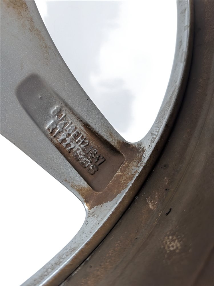 Thumbnail 5: 2003-2008 BMW Z4 (E85) 18x8 FRONT 5-SPOKE ALUMINUM ALLOY WHEEL RIM (2 PIECE)