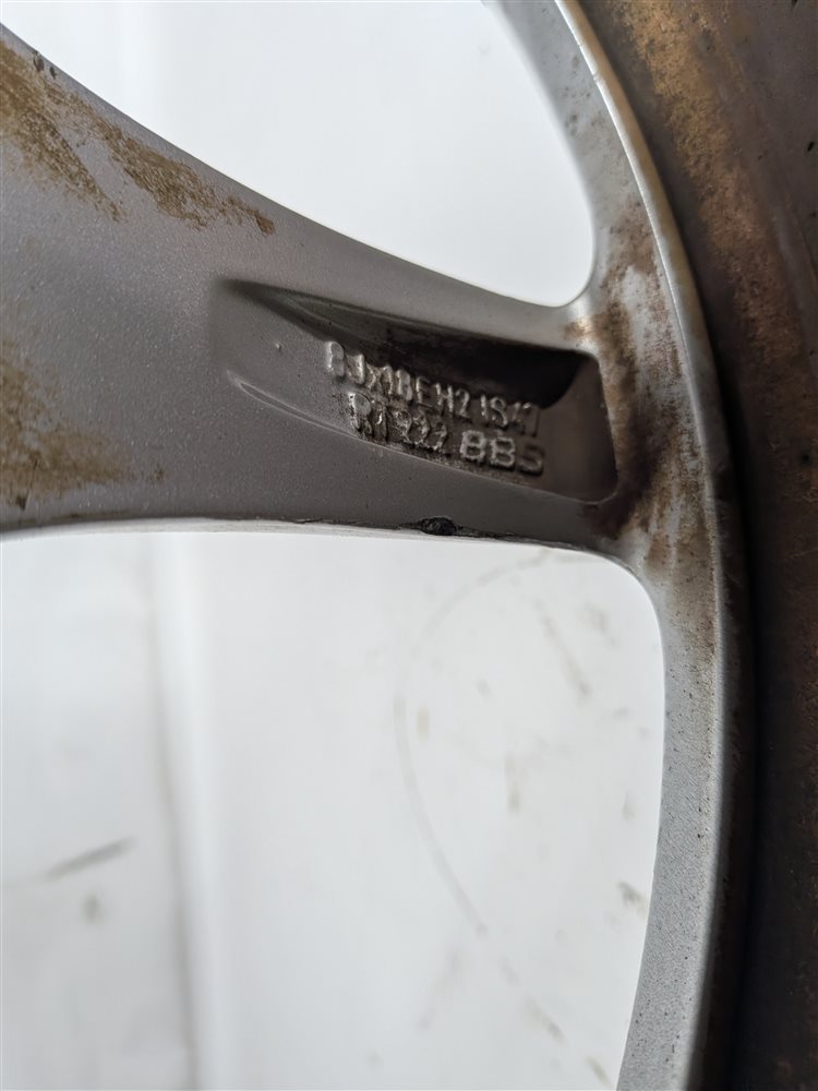 Thumbnail 10: 2003-2008 BMW Z4 (E85) 18x8 FRONT 5-SPOKE ALUMINUM ALLOY WHEEL RIM (2 PIECE)