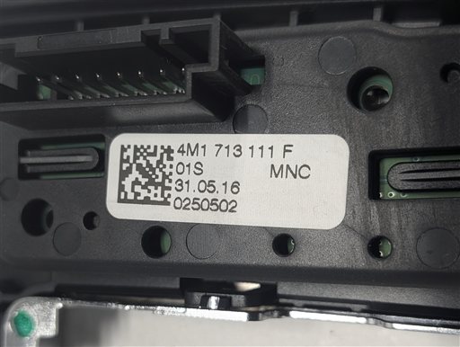 Thumbnail 6: 2017 AUDI Q7 (4M) GEAR SELECTOR TRIM COVER w/ELECTRONIC PARKING BRAKE SWITCH
