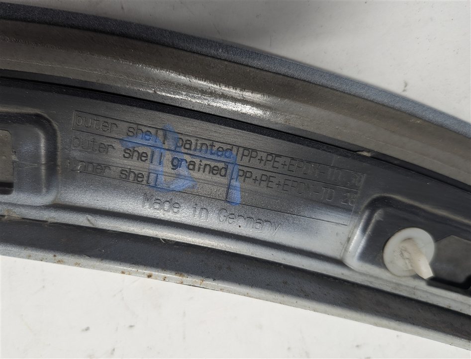 Thumbnail 8: 2017 AUDI Q7 (4M) REAR LEFT QUARTER PANEL WHEEL ARCH MOLDING FLARE TRIM (White)