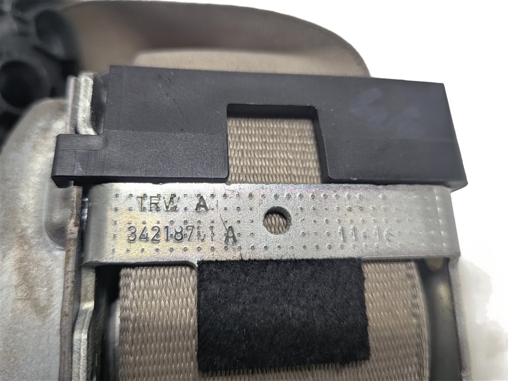 Thumbnail 12: 2017 AUDI Q7 (4M) REAR 2ND ROW LEFT/RIGHT SEAT SEATBELT RETRACTOR SET/2 (Beige)