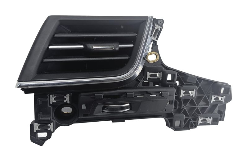2017 AUDI Q7 (4M) FRONT LEFT DRIVER DASH HEAT AIR AC VENT w/TRIM PANEL (Black)
