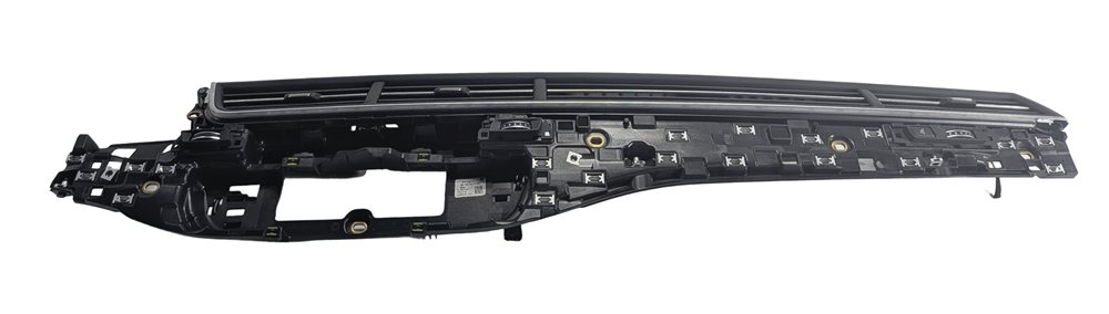 Thumbnail 2: 2017 AUDI Q7 (4M) FRONT CENTER PASSENGER DASH AIR AC VENT TRIM PANEL (Black)
