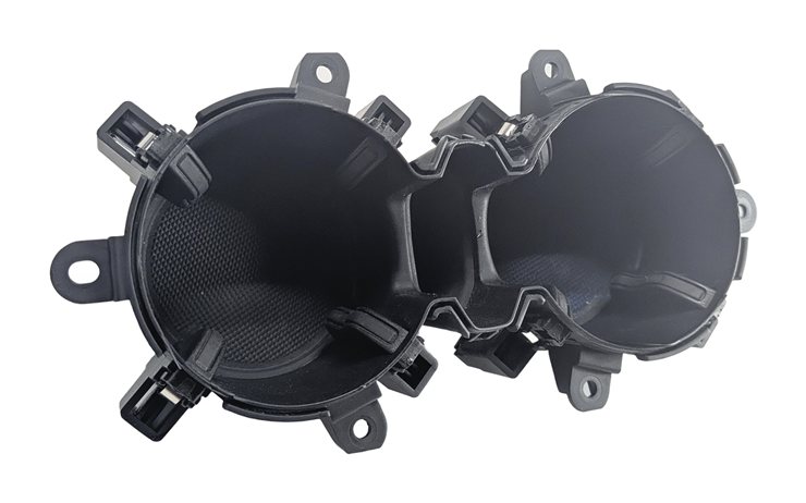 2017 AUDI Q7 (4M) FRONT CENTER CONSOLE DUAL CUP DRINK HOLDER INSERT