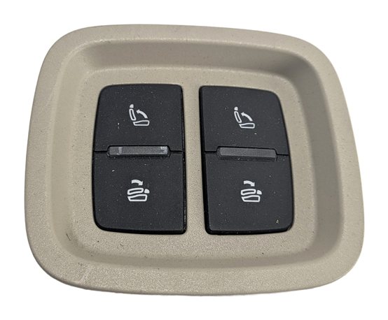 Thumbnail 3: 2017 AUDI Q7 (4M) REAR 3RD ROW SEAT FOLD RELEASE CONTROL SWITCH PANEL