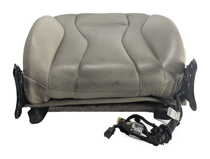 Thumbnail 2: 2017 AUDI Q7 (4M) FRONT LEFT DRIVER SEAT BACK CUSHION HEATED VENT (Beige)