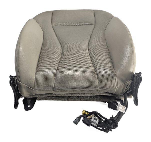 Thumbnail 3: 2017 AUDI Q7 (4M) FRONT LEFT DRIVER SEAT BACK CUSHION HEATED VENT (Beige)