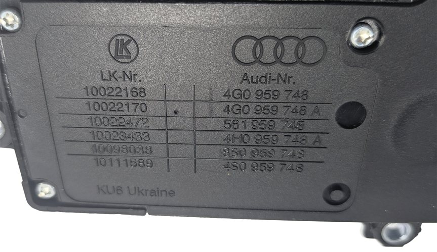 Thumbnail 5: 2017 AUDI Q7 (4M) FRONT RIGHT PASSENGER POWER SEAT ADJUSTMENT CONTROL SWITCH
