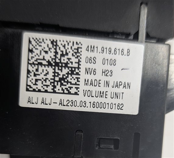 Thumbnail 6: 2017-2019 AUDI Q7 (4M) MMI RADIO CENTER CONSOLE VOLUME TRACK KNOB SWITCH BUTTON