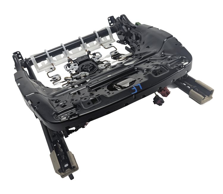 2017-2020 AUDI Q7 (4M) FRONT LEFT DRIVER MEMORY VENTED SEAT TRACK w/ MOTORS