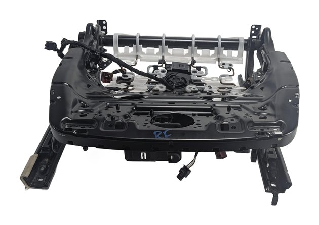 Thumbnail 3: 2017-2020 AUDI Q7 (4M) FRONT RIGHT PASSENGER MEMORY VENTED SEAT TRACK w/ MOTORS