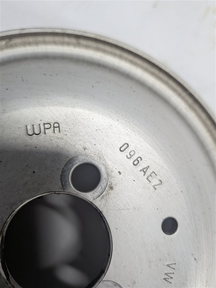 Thumbnail 8: 2017 AUDI Q7 (4M) 3.0L (CREC) ENGINE WATER COOLANT PUMP PULLEY
