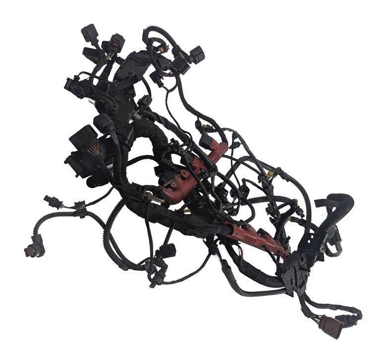 2017 AUDI Q7 (4M) 3.0L (CREC) ENGINE MOTOR WIRE WIRING HARNESS LOOM