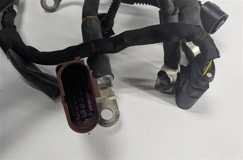 Thumbnail 7: 2017 AUDI Q7 (4M) 3.0L (CREC) ENGINE MOTOR WIRE WIRING HARNESS LOOM