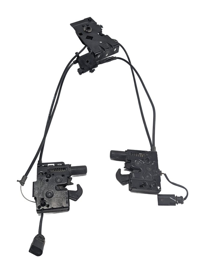 Thumbnail 3: 2017 AUDI Q7 (4M) FRONT HOOD LID LOCK LATCH CABLE SET/2