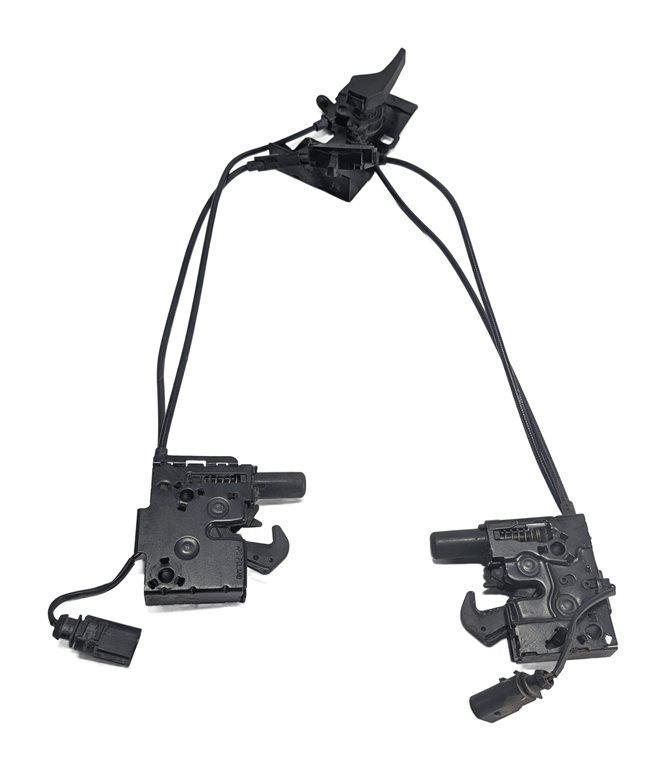 Thumbnail 4: 2017 AUDI Q7 (4M) FRONT HOOD LID LOCK LATCH CABLE SET/2
