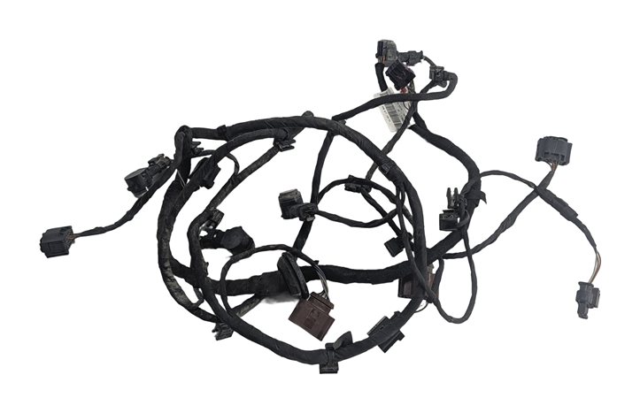 Thumbnail 3: 2017 AUDI Q7 (4M) REAR PARK ASSIST PDC SENSORS w/ BUMPER WIRE HARNESS (White)