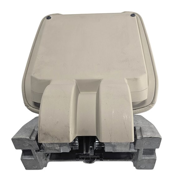 Thumbnail 4: 2017-2019 AUDI Q7 (4M) FRONT CENTER CONSOLE ARMREST LID LEATHERETTE (Beige)