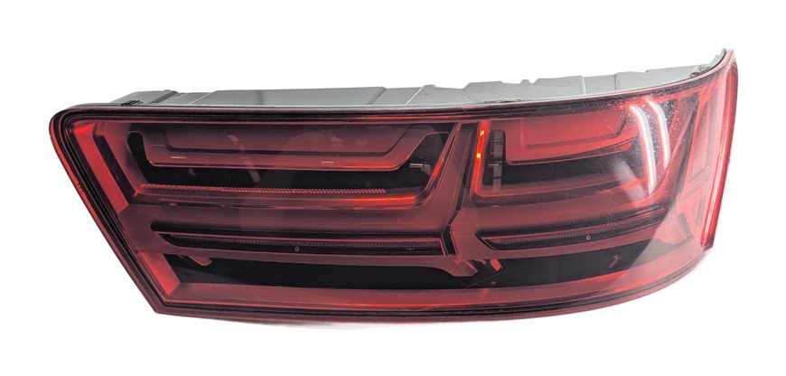 17-19 AUDI Q7 (4M) REAR RIGHT PASSENGER TRUNK TAILLIGHT LED BRAKE LIGHT LAMP