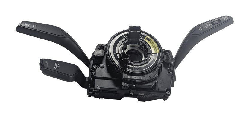 Thumbnail 2: 17-19 AUDI Q7 (4M) STEERING COLUMN COMBINATION SWITCH WIPER CRUISE CLOCKSPRING