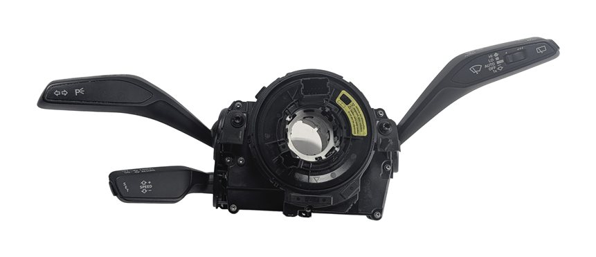 Thumbnail 3: 17-19 AUDI Q7 (4M) STEERING COLUMN COMBINATION SWITCH WIPER CRUISE CLOCKSPRING