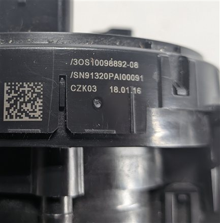 Thumbnail 5: 17-19 AUDI Q7 (4M) STEERING COLUMN COMBINATION SWITCH WIPER CRUISE CLOCKSPRING