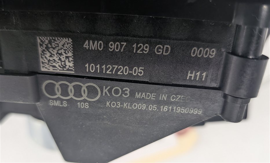 Thumbnail 6: 17-19 AUDI Q7 (4M) STEERING COLUMN COMBINATION SWITCH WIPER CRUISE CLOCKSPRING
