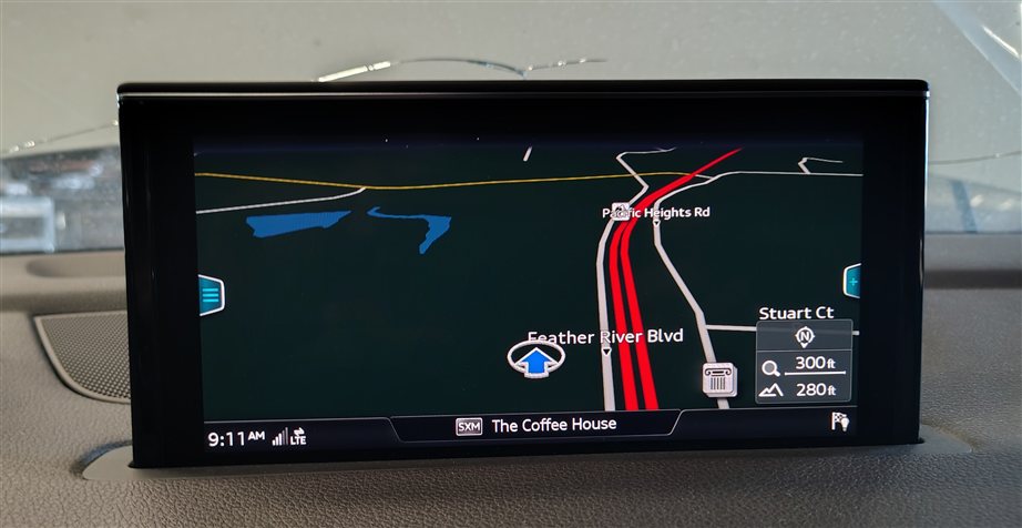 17-19 AUDI Q7 (4M) FRONT DASH RADIO STEREO GPS NAVIGATION DISPLAY SCREEN MONITOR