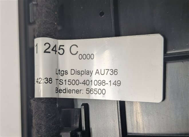 Thumbnail 6: 17-19 AUDI Q7 (4M) FRONT DASH RADIO STEREO GPS NAVIGATION DISPLAY SCREEN MONITOR