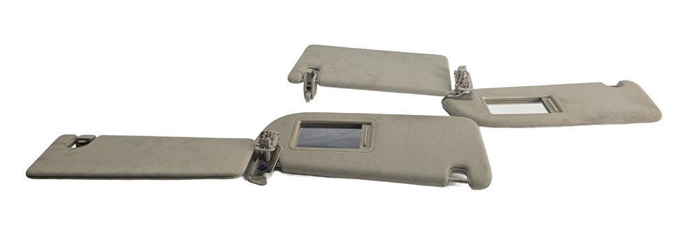Thumbnail 5: 2017-2020 AUDI Q7 (4M) FRONT LEFT DRIVER DUAL SUN VISOR & MIRROR (Beige)