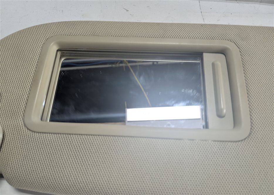Thumbnail 7: 2017-2020 AUDI Q7 (4M) FRONT LEFT DRIVER DUAL SUN VISOR & MIRROR (Beige)