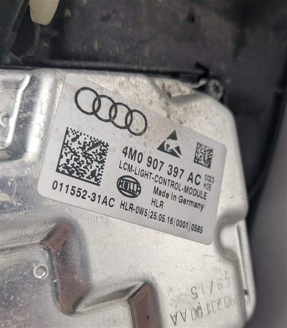 Thumbnail 7: 17-19 AUDI Q7 (4M) LEFT FRONT DRIVER DYNAMIC LED HEADLIGHT LIGHT LAMP (8Q3)