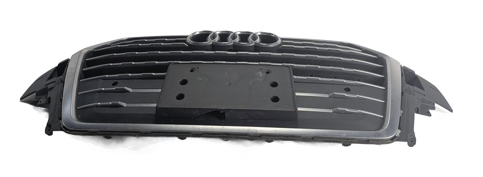 Thumbnail 2: 2017-2019 AUDI Q7 (4M) FRONT UPPER CENTER HOOD AIR VENT GRILLE TRIM