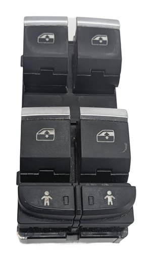 Thumbnail 3: 2017-2020 AUDI Q5 Q7 SQ5 (4M FY 80A) LEFT DRIVER DOOR POWER WINDOW SWITCH BUTTON