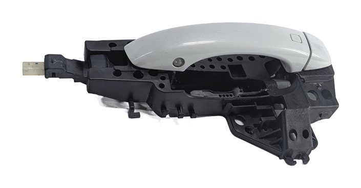2017-2020 AUDI Q7 (4M) REAR LEFT KEYLESS EXTERIOR DOOR HANDLE (White)