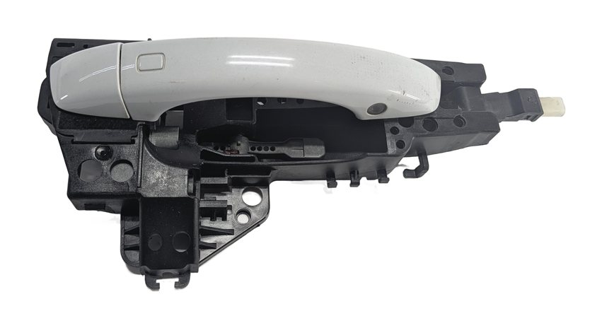 Thumbnail 3: 2017-2020 AUDI Q7 (4M) REAR RIGHT PASSENGER KEYLESS DOOR HANDLE (White)