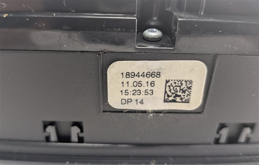 Thumbnail 5: 2018-2019 AUDI Q5 Q7 SQ5 (FY 80A) REAR HEATER A/C TEMPERATURE CONTROL PANEL