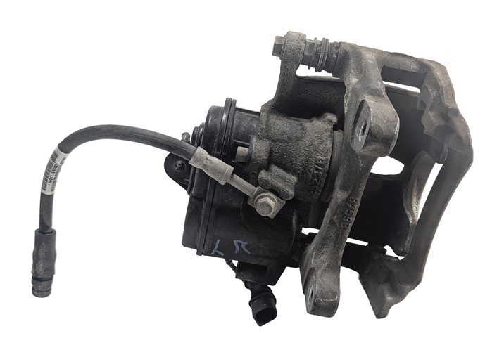 Thumbnail 4: 2017-2020 AUDI Q7 Q8 (4M) REAR LEFT DRIVER BRAKE CALIPER w/ LINES