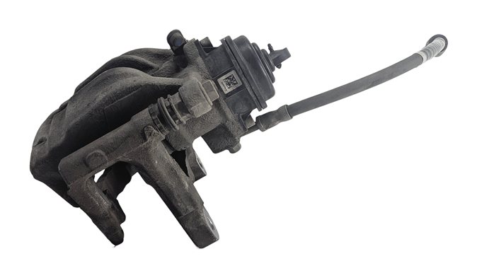 Thumbnail 2: 2017-2020 AUDI Q7 Q8 (4M) REAR RIGHT PASSENGER BRAKE CALIPER w/ LINES