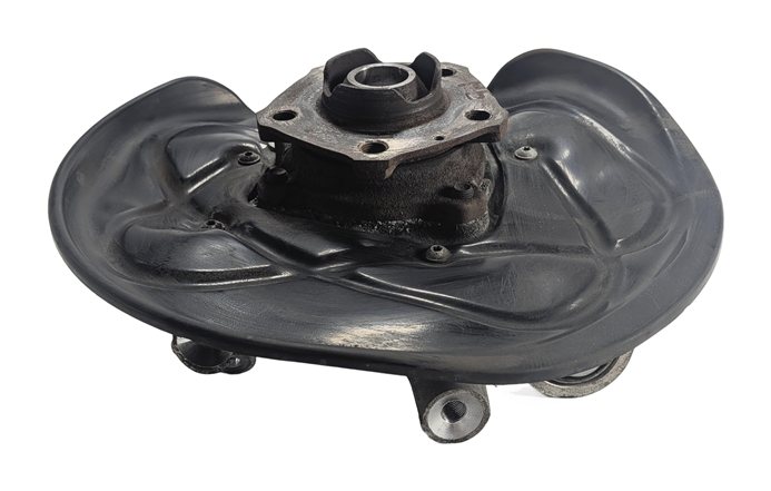 Thumbnail 2: 2017-2022 AUDI Q7 (4M) REAR RIGHT PASSENGER SPINDLE KNUCKLE WHEEL HUB w/ SHIELD