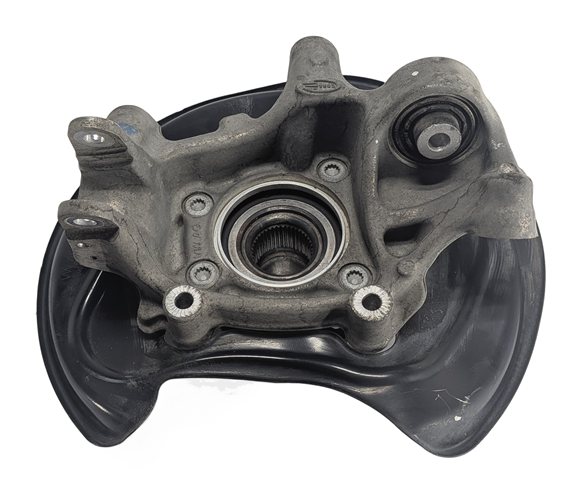 Thumbnail 4: 2017-2022 AUDI Q7 (4M) REAR RIGHT PASSENGER SPINDLE KNUCKLE WHEEL HUB w/ SHIELD