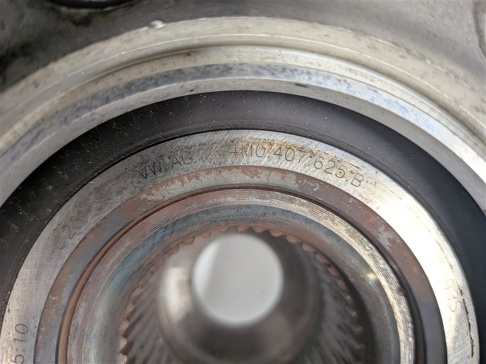 Thumbnail 6: 2017-2022 AUDI Q7 (4M) REAR RIGHT PASSENGER SPINDLE KNUCKLE WHEEL HUB w/ SHIELD